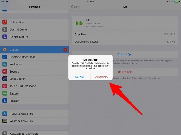 Delete Apps on Your iPad